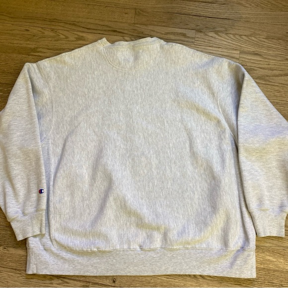 Vintage Colby College Maine Champion Reverse Weave Crewneck Sweatshirt - Picture 4 of 9